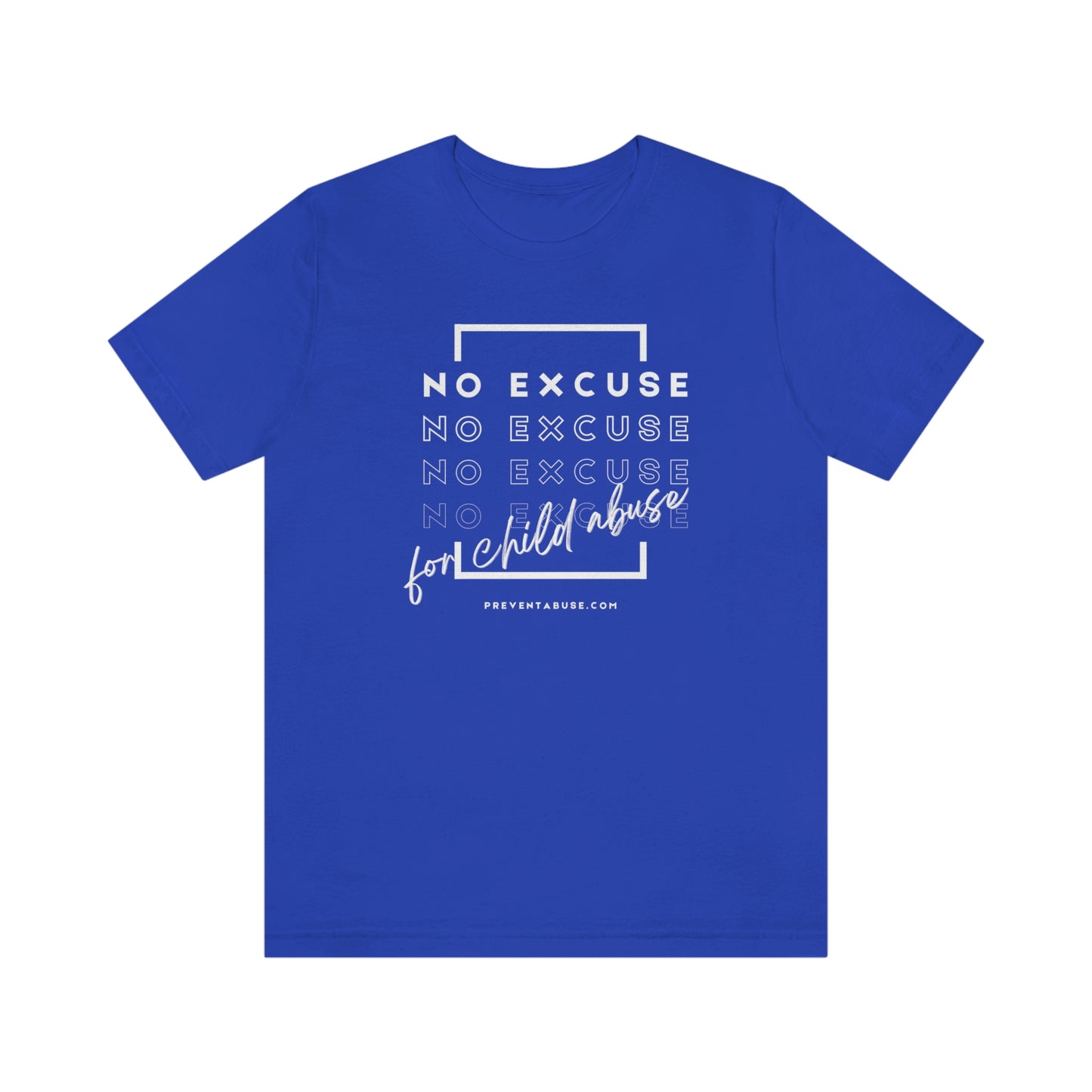 No Excuse For Child Abuse - T-Shirt