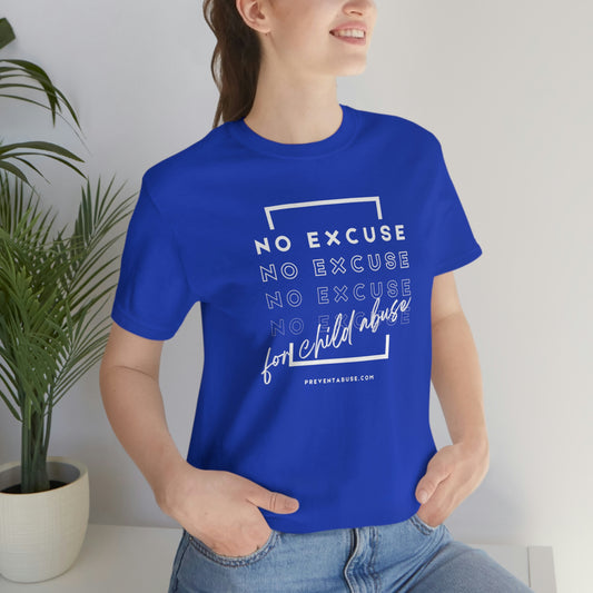 No Excuse For Child Abuse - T-Shirt